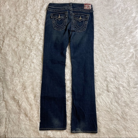 True Religion Disco Becky Big T Blue Jeans - Picture 2 of 11